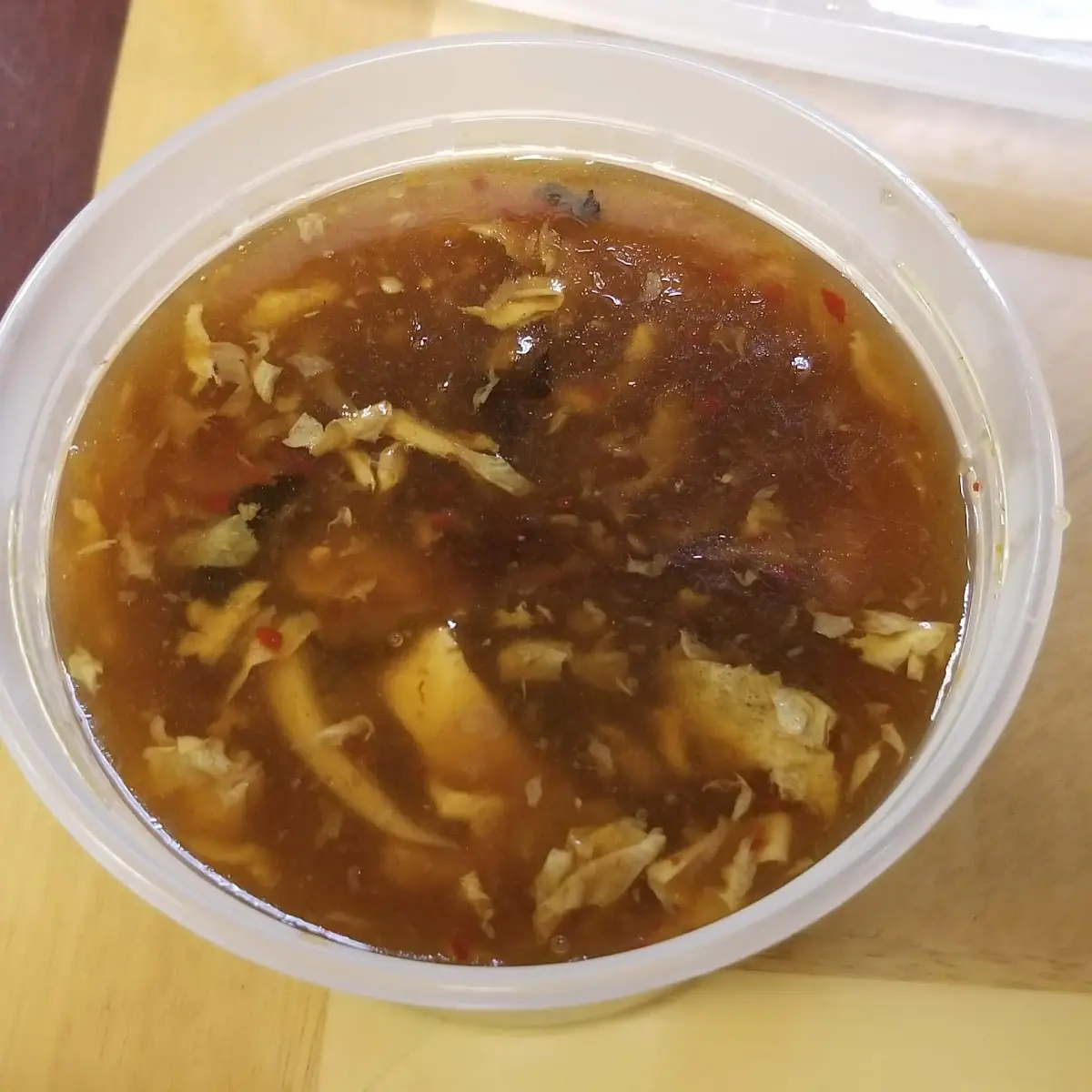 hot & sour soup 酸辣汤